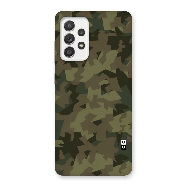 Army Abstract Back Case for Galaxy A52