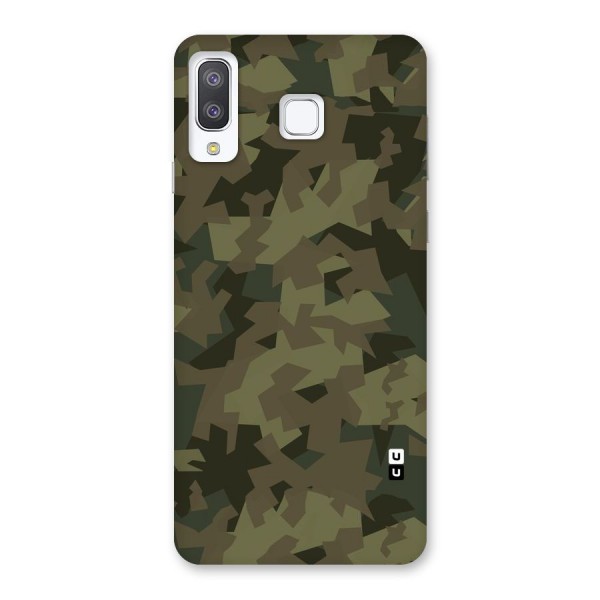 Army Abstract Back Case for Galaxy A8 Star