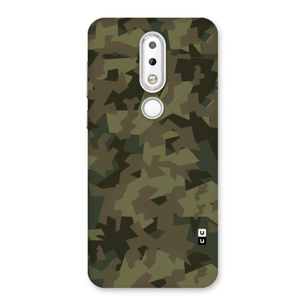 Army Abstract Back Case for Nokia 6.1 Plus