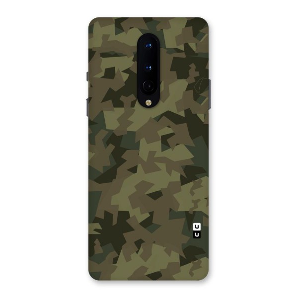 Army Abstract Back Case for OnePlus 8