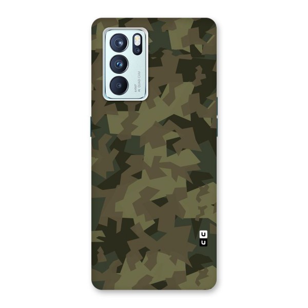 Army Abstract Back Case for Oppo Reno6 Pro 5G