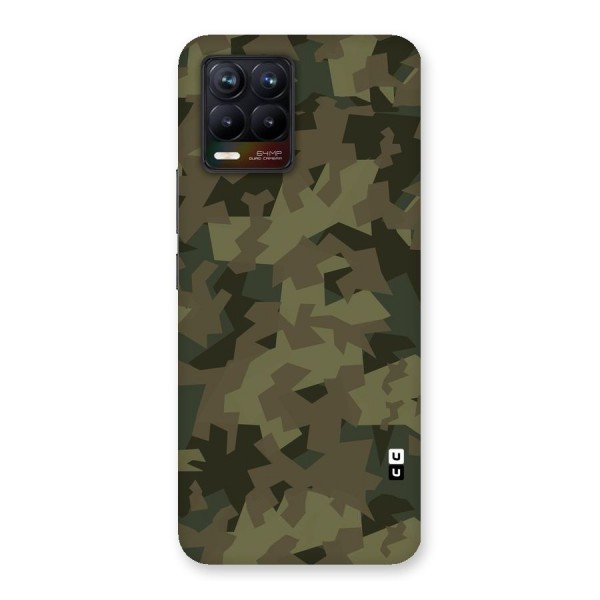 Army Abstract Back Case for Realme 8