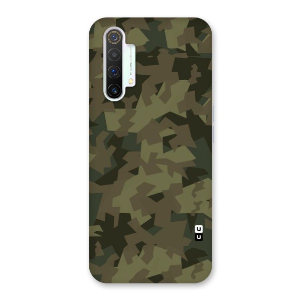 Army Abstract Back Case for Realme X3