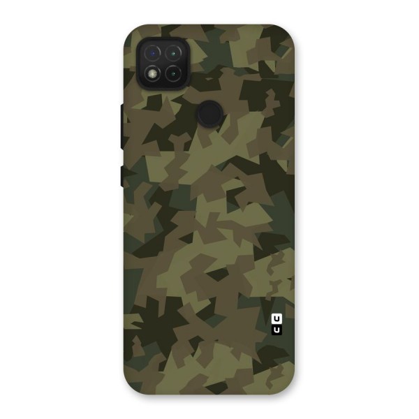 Army Abstract Back Case for Redmi 9C