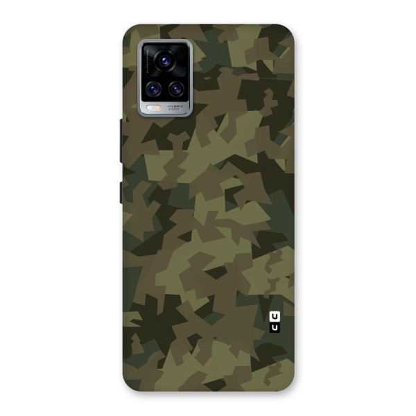 Army Abstract Back Case for Vivo V20 Pro