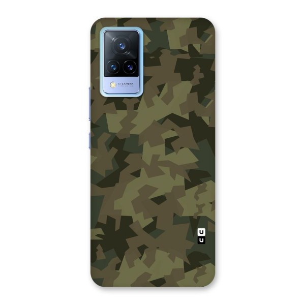 Army Abstract Back Case for Vivo V21 5G