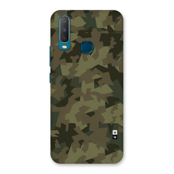 Army Abstract Back Case for Vivo Y12