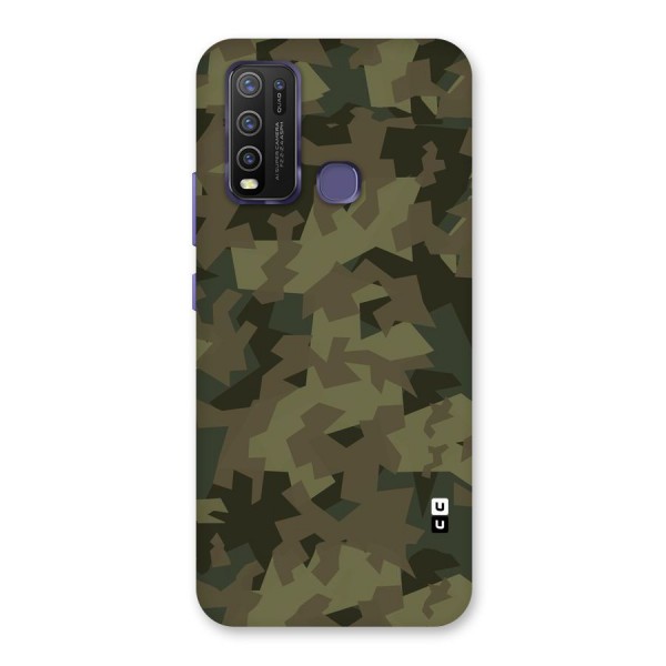 Army Abstract Back Case for Vivo Y30