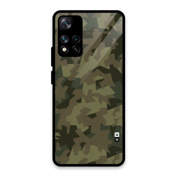 Army Abstract Glass Back Case for Xiaomi 11i 5G