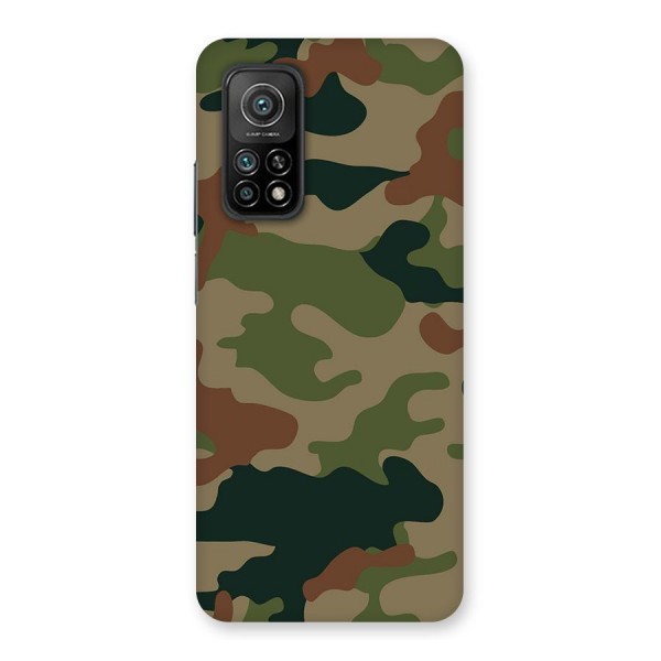 Army Camouflage Back Case for Mi 10T Pro 5G