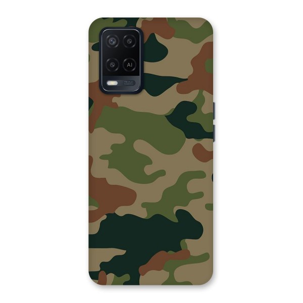 Army Camouflage Back Case for Oppo A54