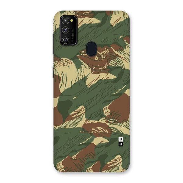 Army Design Back Case for Galaxy M21