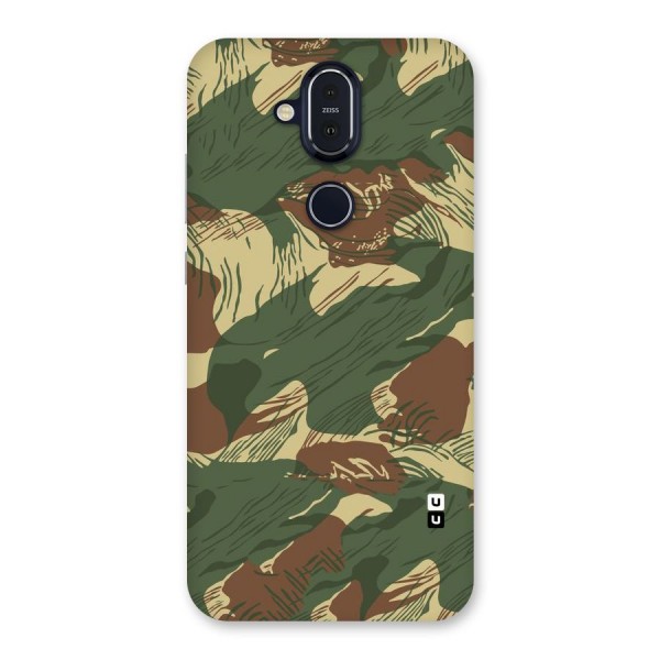 Army Design Back Case for Nokia 8.1