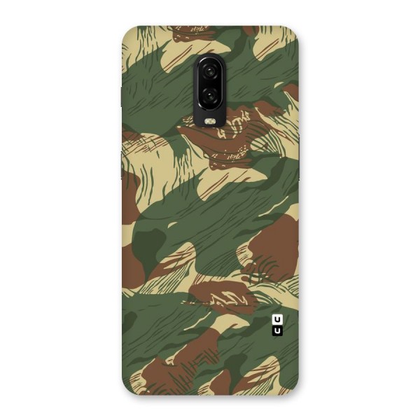 Army Design Back Case for OnePlus 6T