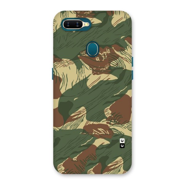 Army Design Back Case for Oppo A12