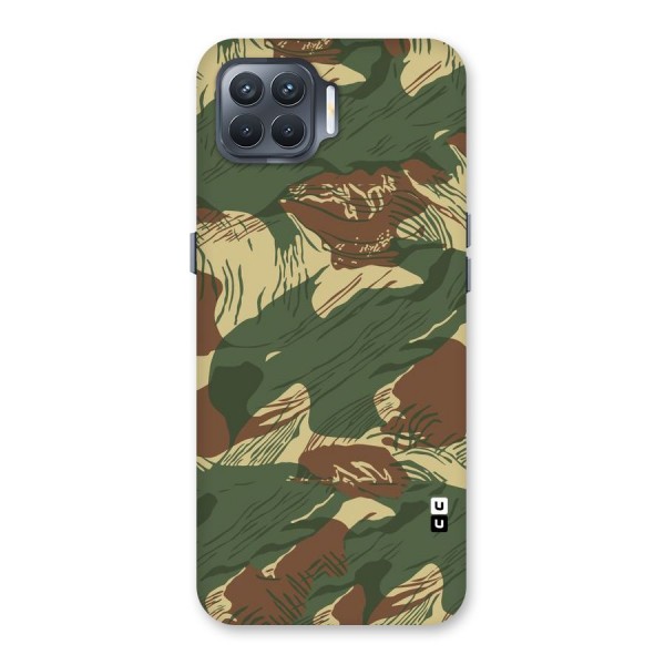 Army Design Back Case for Oppo F17 Pro