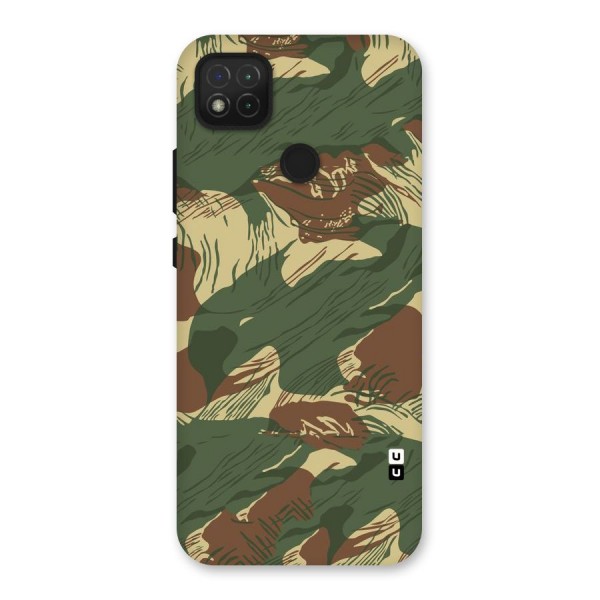 Army Design Back Case for Redmi 9C