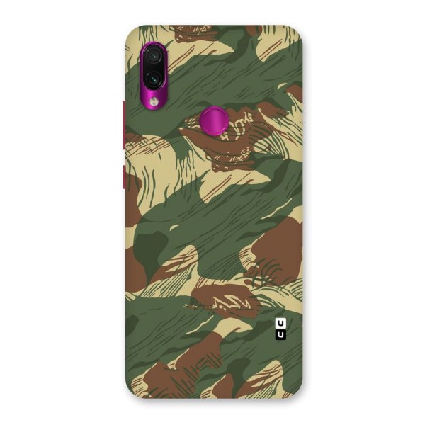 Army Design Back Case for Redmi Note 7 Pro