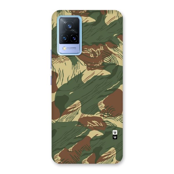 Army Design Back Case for Vivo V21 5G