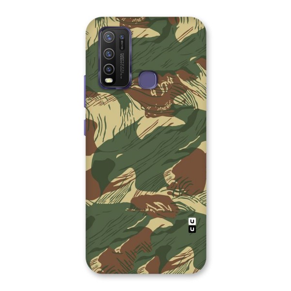 Army Design Back Case for Vivo Y30