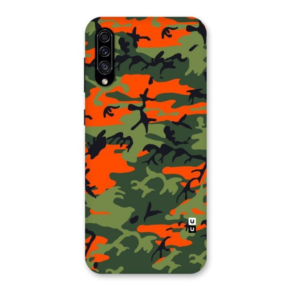 Army Pattern Back Case for Galaxy A30s