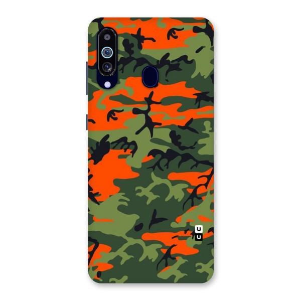 Army Pattern Back Case for Galaxy A60