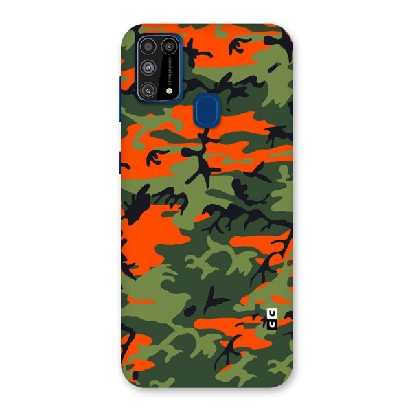 Army Pattern Back Case for Galaxy F41