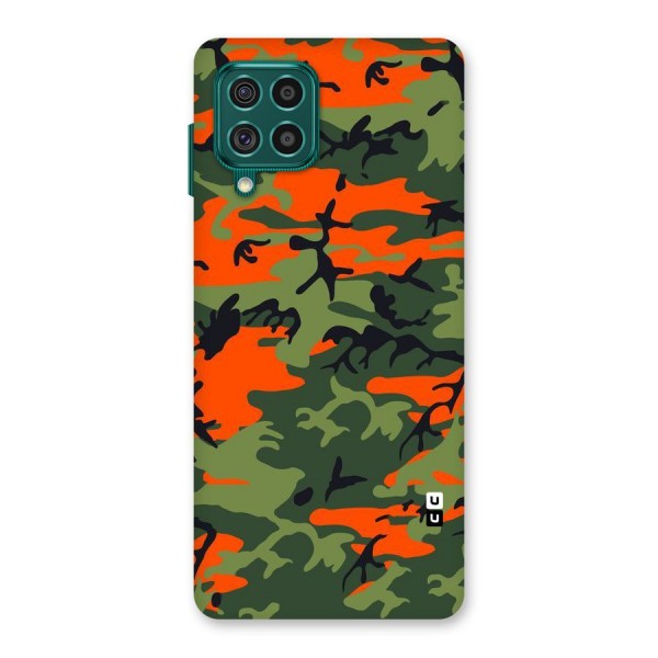 Army Pattern Back Case for Galaxy F62