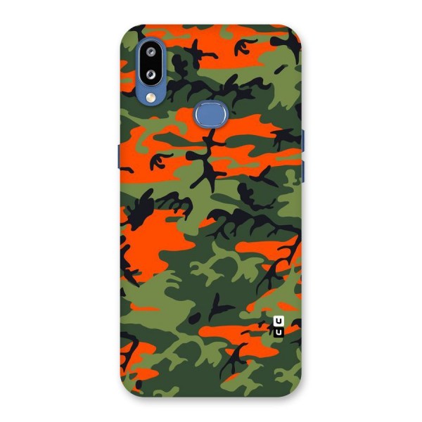 Army Pattern Back Case for Galaxy M01s