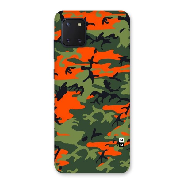 Army Pattern Back Case for Galaxy Note 10 Lite