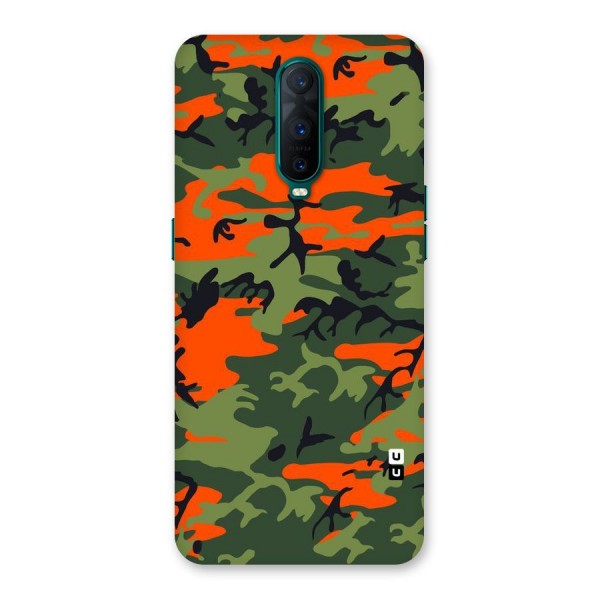 Army Pattern Back Case for Oppo R17 Pro