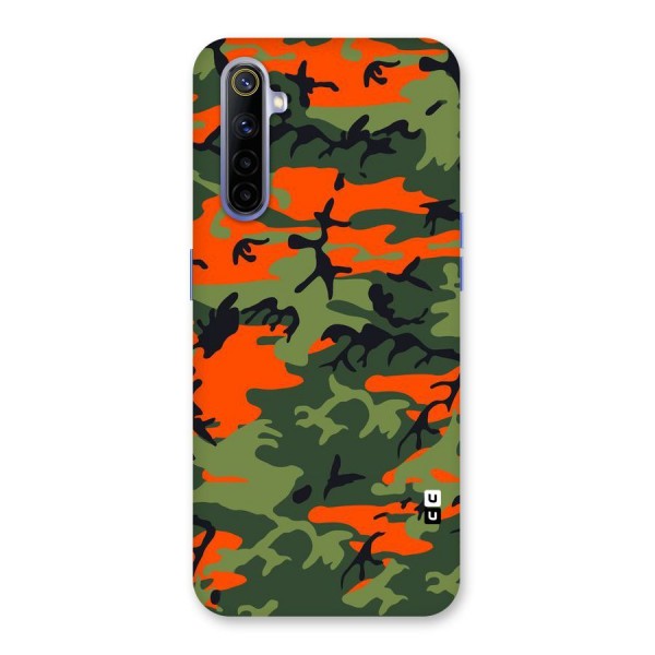 Army Pattern Back Case for Realme 6