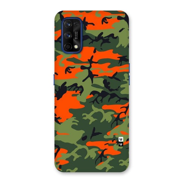 Army Pattern Back Case for Realme 7 Pro