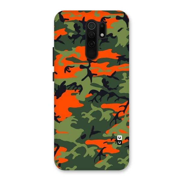 Army Pattern Back Case for Redmi 9 Prime