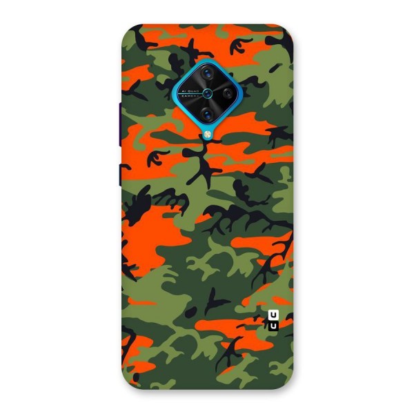 Army Pattern Back Case for Vivo S1 Pro