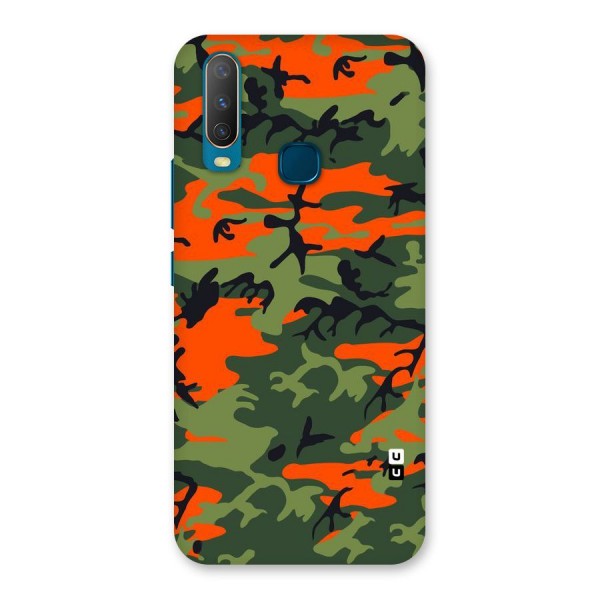 Army Pattern Back Case for Vivo Y12