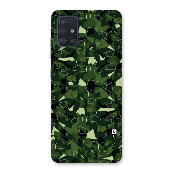 Army Shape Design Back Case for Galaxy A51