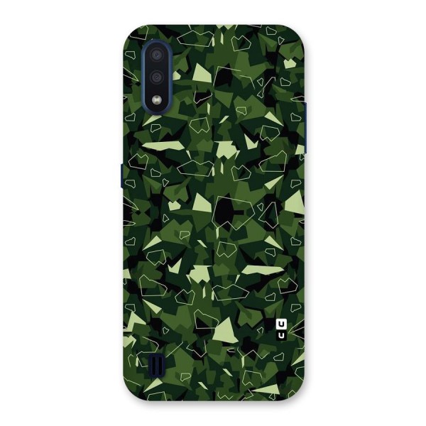 Army Shape Design Back Case for Galaxy M01