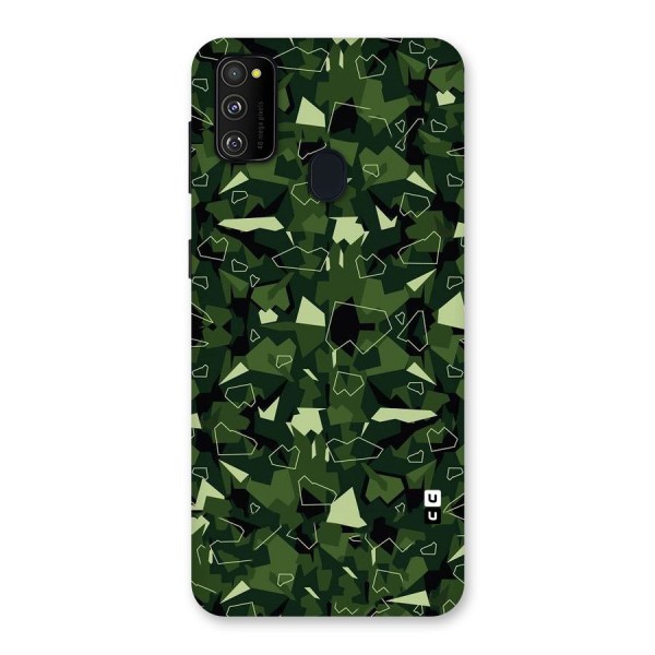 Army Shape Design Back Case for Galaxy M21