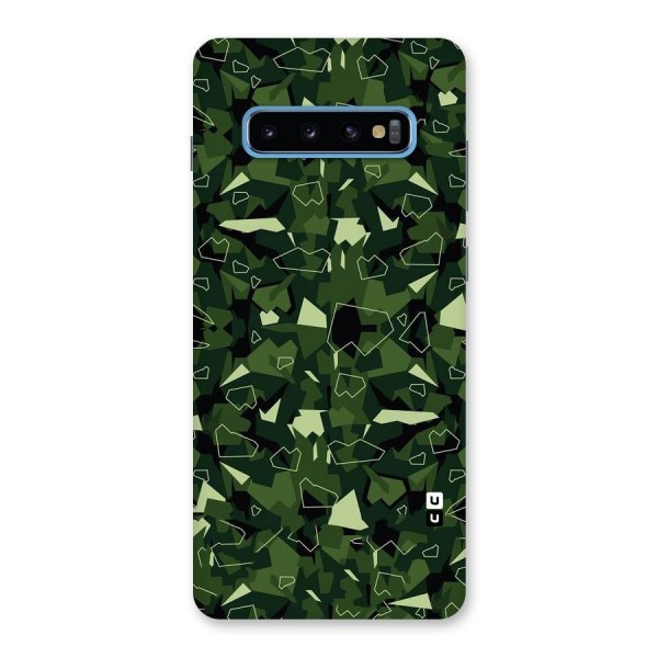 Army Shape Design Back Case for Galaxy S10 Plus