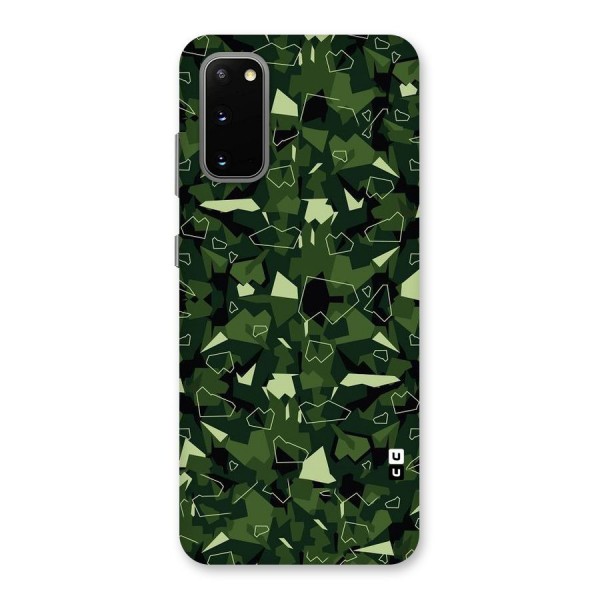 Army Shape Design Back Case for Galaxy S20