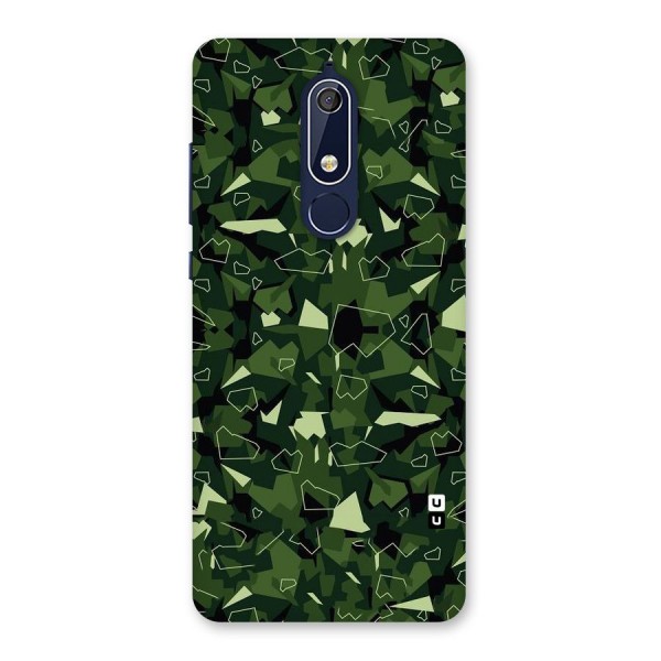 Army Shape Design Back Case for Nokia 5.1