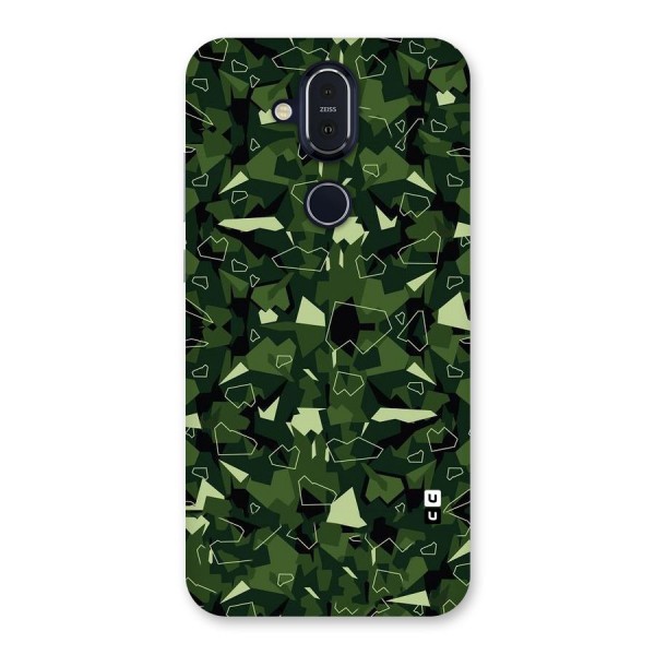 Army Shape Design Back Case for Nokia 8.1