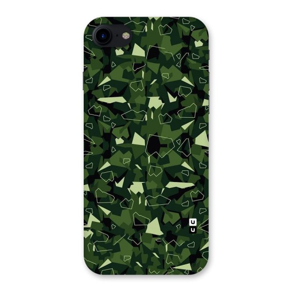 Army Shape Design Back Case for iPhone SE 2020