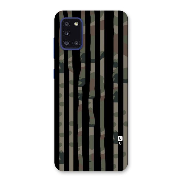 Army Stripes Back Case for Galaxy A31