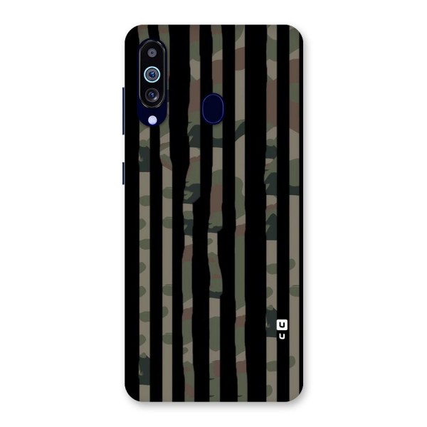 Army Stripes Back Case for Galaxy A60