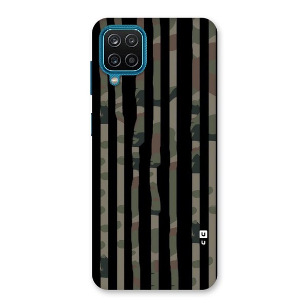 Army Stripes Back Case for Galaxy F12