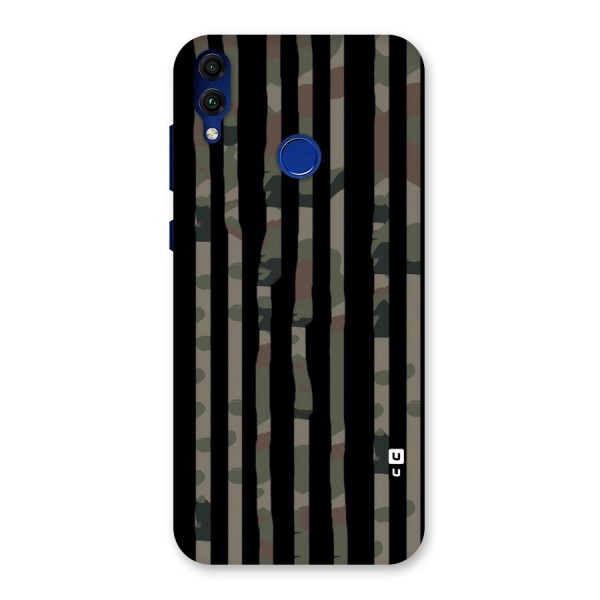 Army Stripes Back Case for Honor 8C