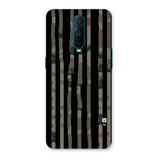 Army Stripes Back Case for Oppo R17 Pro