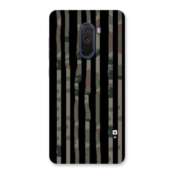 Army Stripes Back Case for Poco F1